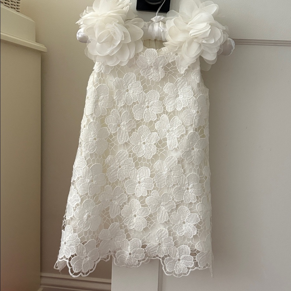 Charabia floral eyelet dress